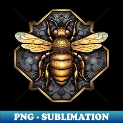 Gold Bee - Stylish Sublimation Digital Download - Vibrant and Eye-Catching Typography