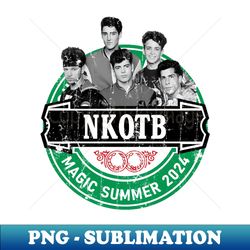 NKOTB - Magic Summer  2024 - PNG Transparent Sublimation File - Bring Your Designs to Life