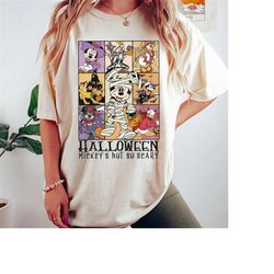 Mickey And Friends Halloween Shirt. Mickey Skeleton Halloween Shirt. Mickey Mummy Pumpkin Shirt. Mickey Halloween Group