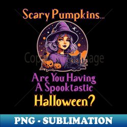 Scary Pumpkins Halloween - Digital Sublimation Download File - Transform Your Sublimation Creations