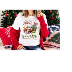Grinch's Christmas Tree Farm Shirt, The Grinch Movie Shirt, Farm Fresh Christmas Tree Shirt, Complementary Hot Cocoa And