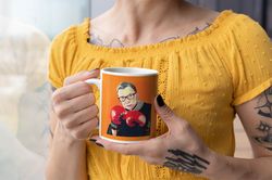 ruth bader ginsburg mug boxing patriarchy feminism gladiator gift for her womans rights