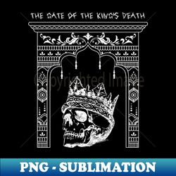 The Gate of the kings death - Vintage Sublimation PNG Download - Unleash Your Creativity