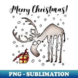 Christmas reindeer - Premium PNG Sublimation File - Defying the Norms