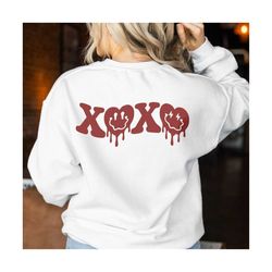 XOXO SVG PNG, Valentines XoXo Design