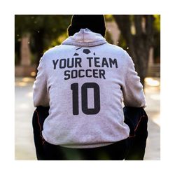 Soccer Team SVG PNG, Soccer Template