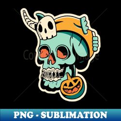 Happy Halloween - Decorative Sublimation PNG File - Vibrant and Eye-Catching Typography