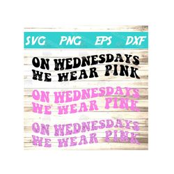 On Wednesdays we wear PINK SVG
