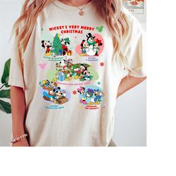 Mickey's Very Merry Christmas Shirt, Mickey And Friends Christmas Shirt, Disney Xmas Party Shirt, Disneyland Christmas,