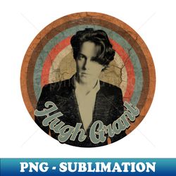 Hugh John Mungo Grant  Vintage Look aesthetic art - PNG Sublimation Digital Download - Defying the Norms