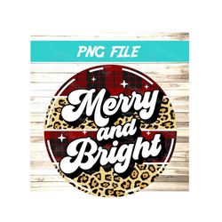 Merry and Bright PNG
