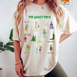The Grinch Tour Shirt, The Grinch In My Grinch Eras Shirt, Grinch Tour Shirt, Grinch Christmas Shirt