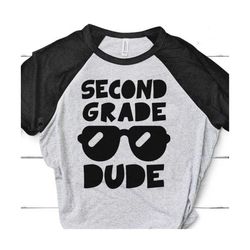 Second Grade Dude SVG