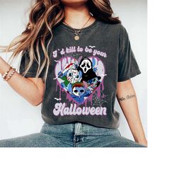 The Men Of Horror Happy Shirt, Kill To Be Your Halloween Shirt, Stitch Horror Halloween Shirt, Gift Halloween Shirt, Hor