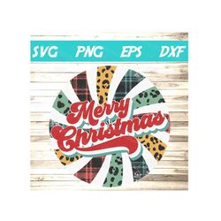 Merry Christmas SVG Retro