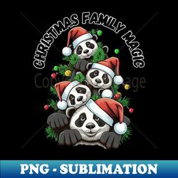 Christmas Family Magic - Premium Sublimation Digital Download - Fashionable and Fearless