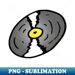Vinyl Record Doodle Art - Exclusive Sublimation Digital File - Transform Your Sublimation Creations