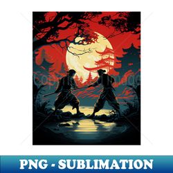 Samurai Garden - Instant Sublimation Digital Download - Spice Up Your Sublimation Projects