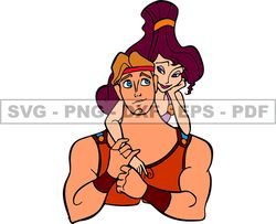 Hercules Clipart Pain, Pain And Panic Png, Cartoon Customs SVG, EPS, PNG, DXF 234