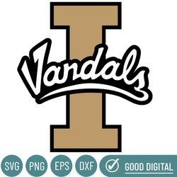 Idaho Vandals Svg, Football Team Svg, Basketball, Collage, Game Day, Football, Instant Download