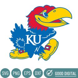 Kansas Jayhawks Svg, Football Team Svg, Basketball, Collage, Game Day, Football, Instant Download