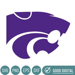 Kansas State Wildcats Svg, Football Team Svg, Basketball, Collage, Game Day, Football, Instant Download