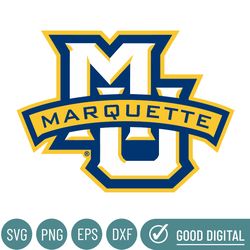 Marquette Golden Eagles Svg, Football Team Svg, Basketball, Collage, Game Day, Football, Instant Download