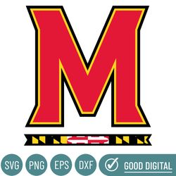 Maryland Terrapins Svg, Football Team Svg, Basketball, Collage, Game Day, Football, Instant Download