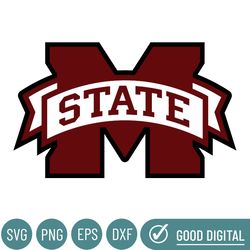 Mississippi State Bulldogs Svg, Football Team Svg, Basketball, Collage, Game Day, Football, Instant Download