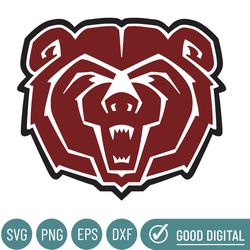 Missouri State Bears Svg, Football Team Svg, Basketball, Collage, Game Day, Football, Instant Download