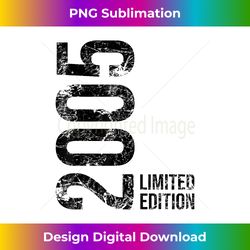 18th Birthday 18 Years Boy Girl Retro Vintage 2005 - Vibrant Sublimation Digital Download - Customize with Flair