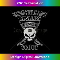 U.S. Army Cavalry Scout (Back Design) Tank T - Chic Sublimation Digital Download - Challenge Creative Boundaries