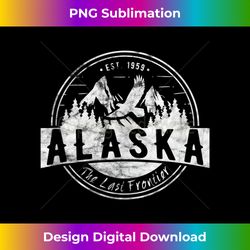 Last Frontier Alaska Tank T - Chic Sublimation Digital Download - Ideal for Imaginative Endeavors