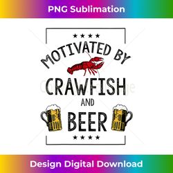 Womens Crawfish Beer Motivated Southern Food V-Ne - Sophisticated PNG Sublimation File - Access the Spectrum of Sublimation Artistry