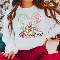 Disney Mickey And Friends Christmas Sweatshirt, Retro Disney Christmas Shirt, Disney Christmas Matching Shirt, Disneylan