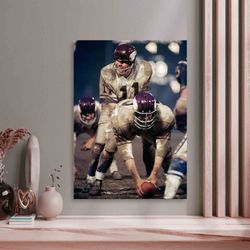 Jerry Rice Painting, Gym Wall Art, Famous Wall Decor, Jerry Rice Poster, Motivational Printed, American Football Players