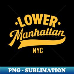 lower manhattan - new york city - vintage sublimation png download - revolutionize your designs