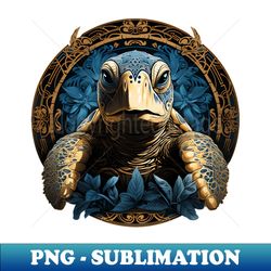 Mandala Sea Turtle Head - Modern Sublimation PNG File - Spice Up Your Sublimation Projects