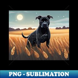 Farm Pittie - Vintage Sublimation PNG Download - Transform Your Sublimation Creations