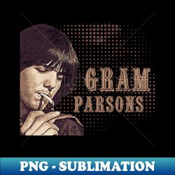 Gram Parsons - PNG Sublimation Digital Download - Perfect for Sublimation Art