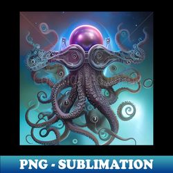 Evolution of the Octopus - Exclusive PNG Sublimation Download - Fashionable and Fearless