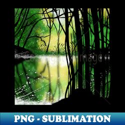 Lagoon - Special Edition Sublimation PNG File - Perfect for Creative Projects