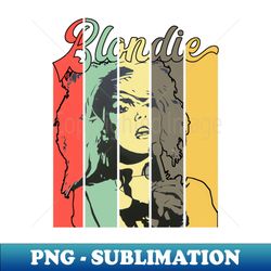 Blondie Retro Color - Instant Sublimation Digital Download - Instantly Transform Your Sublimation Projects