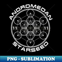 Andromedan Starseed Sacred Geometry - PNG Sublimation Digital Download - Fashionable and Fearless
