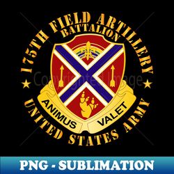 175th Field Artillery Battalion - DUI  X 300 - Exclusive Sublimation Digital File - Instantly Transform Your Sublimation Projects