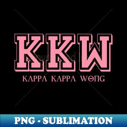 Kappa Kappa Wong - Sublimation-Ready PNG File - Vibrant and Eye-Catching Typography