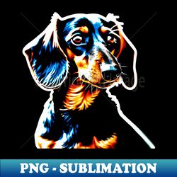 Dachshund Cutout - Modern Sublimation PNG File - Spice Up Your Sublimation Projects