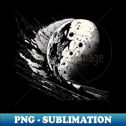 Moon Streetware - Modern Sublimation PNG File - Bold & Eye-catching