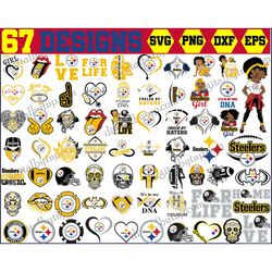 67 Pittsburgh Steelers Svg Bundle, Steelers Svg, Steelers Logo, Steelers