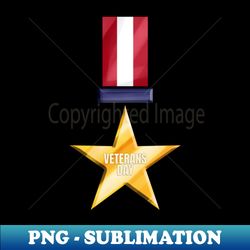 Golden Medal Of Honor For Veterans Day - High-Resolution PNG Sublimation File - Stunning Sublimation Graphics